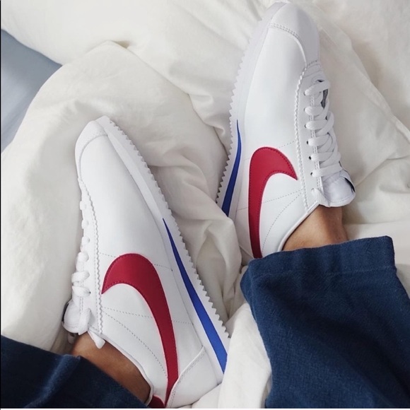 🌸 NIKE Basic Leather Cortez Sneakers Shoes NEW - Picture 9 of 9